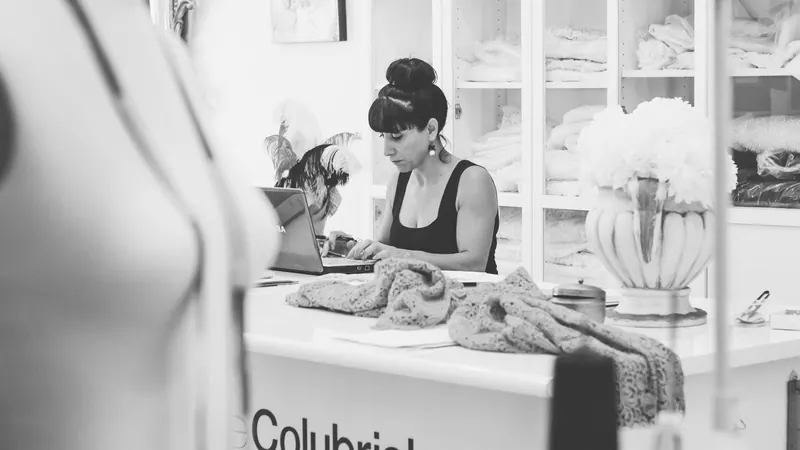 Inside the Catherine Colubriale atelier