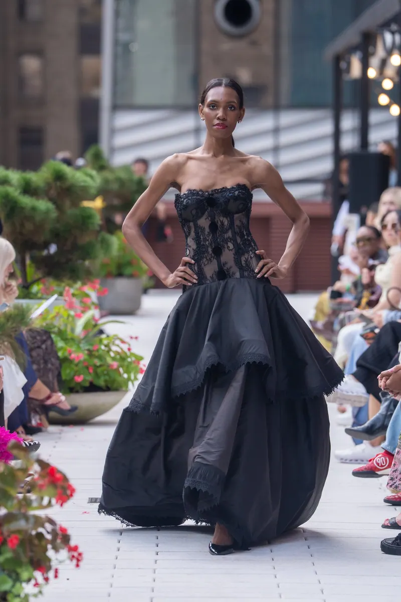 New York Fashion Week 2026, look 8: The finale on the runway