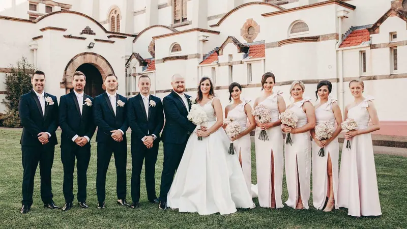 Taharna’s couture wedding dress by Catherine Colubriale